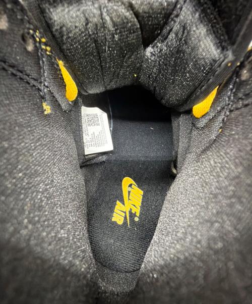 NIKE（ナイキ）NIKE (ナイキ) AIR JORDAN 1 RETRO HIGH OG（エア ジョーダン ワン レトロ ハイ オージー） イエロー×ブラック サイズ:SIZE 27cm 未使用品の古着・服飾アイテム