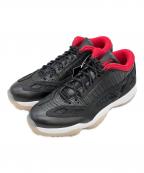 NIKEナイキ）の古着「AIR JORDAN 11 RETRO LOW IE（エア ジョーダン イレブン レトロ ロー アイイー）」｜ブラック×レッド