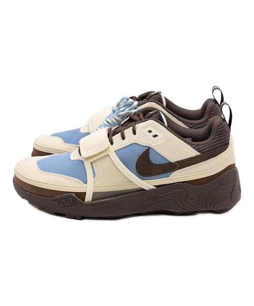 NIKE（ナイキ）NIKE (ナイキ) TRAVIS SCOTT (トラヴィススコット) ローカットスニーカー ブラウン×ブルー サイズ:SIZE 27cm 未使用品の古着・服飾アイテム