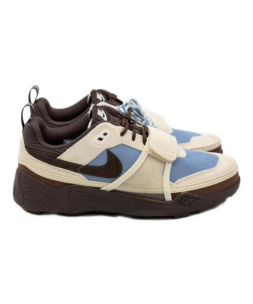 NIKE（ナイキ）NIKE (ナイキ) TRAVIS SCOTT (トラヴィススコット) ローカットスニーカー ブラウン×ブルー サイズ:SIZE 27cm 未使用品の古着・服飾アイテム
