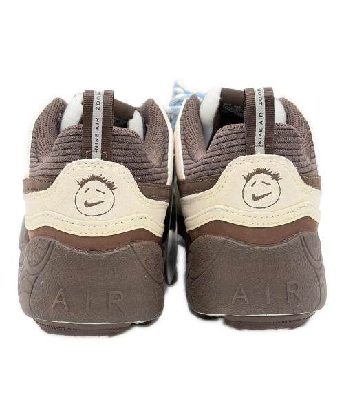 NIKE（ナイキ）NIKE (ナイキ) TRAVIS SCOTT (トラヴィススコット) ローカットスニーカー ブラウン×ブルー サイズ:SIZE 27cm 未使用品の古着・服飾アイテム