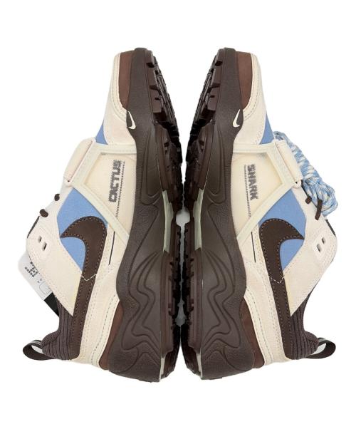 NIKE（ナイキ）NIKE (ナイキ) TRAVIS SCOTT (トラヴィススコット) ローカットスニーカー ブラウン×ブルー サイズ:SIZE 27cm 未使用品の古着・服飾アイテム
