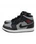 NIKE (ナイキ) Air Jordan 1（エアジョーダンワン） ブラック×グレー サイズ:SIZE 27cm 未使用品：15000円
