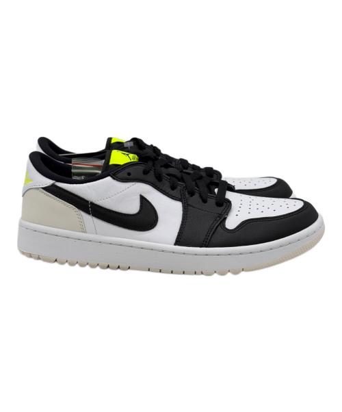 NIKE（ナイキ）NIKE (ナイキ) Air Jordan 1 Low Golf（エアジョーダン ワン ロー ゴルフ） ホワイト×ブラック サイズ:SIZE 27cm 未使用品の古着・服飾アイテム