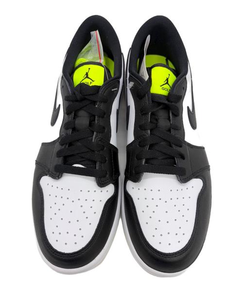 NIKE（ナイキ）NIKE (ナイキ) Air Jordan 1 Low Golf（エアジョーダン ワン ロー ゴルフ） ホワイト×ブラック サイズ:SIZE 27cm 未使用品の古着・服飾アイテム