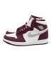 NIKE (ナイキ) Air Jordan 1 Retro High（エア ジョーダン ワン レトロ ハイ） ホワイト×パープル サイズ:SIZE 27cm 未使用品：10000円