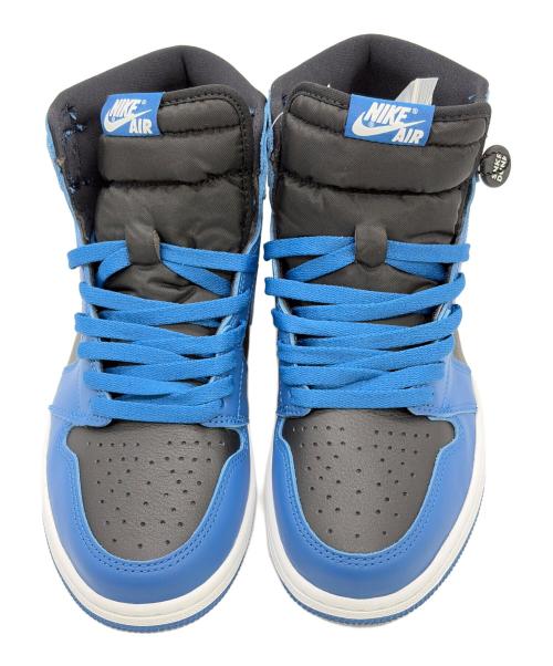 NIKE（ナイキ）NIKE (ナイキ) Air Jordan 1 Retro High OG（エア ジョーダン ワン レトロ ハイ オージー） ブルー×ブラック サイズ:SIZE 27cm 未使用品の古着・服飾アイテム
