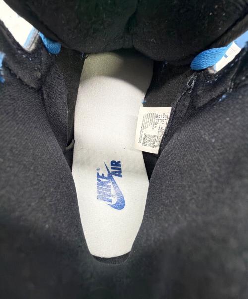 NIKE（ナイキ）NIKE (ナイキ) Air Jordan 1 Retro High OG（エア ジョーダン ワン レトロ ハイ オージー） ブルー×ブラック サイズ:SIZE 27cm 未使用品の古着・服飾アイテム