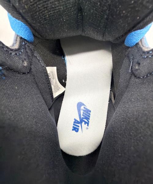 NIKE（ナイキ）NIKE (ナイキ) Air Jordan 1 Retro High OG（エア ジョーダン ワン レトロ ハイ オージー） ブルー×ブラック サイズ:SIZE 27cm 未使用品の古着・服飾アイテム