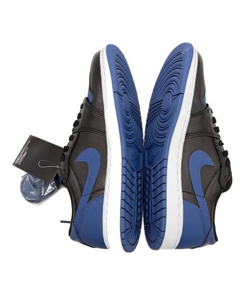NIKE（ナイキ）NIKE (ナイキ) Air Jordan 1 Low OG（エア ジョーダン ワン ロー オージー） ブラック×ブルー サイズ:SIZE 27cm 未使用品の古着・服飾アイテム