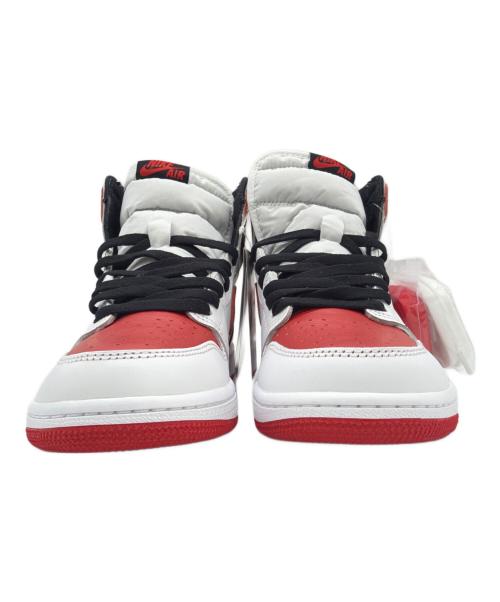 NIKE（ナイキ）NIKE (ナイキ) Air Jordan 1 High OG（エア ジョーダン ワン ハイ オージー） ホワイト×レッド サイズ:SIZE 27cm 未使用品の古着・服飾アイテム