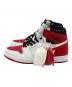 NIKE (ナイキ) Air Jordan 1 High OG（エア ジョーダン ワン ハイ オージー） ホワイト×レッド サイズ:SIZE 27cm 未使用品：12000円