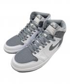 NIKEナイキ）の古着「Air Jordan 1 High OG/エアジョーダン1 ハイ OG/ハイカットスニーカー」｜ホワイト×グレー