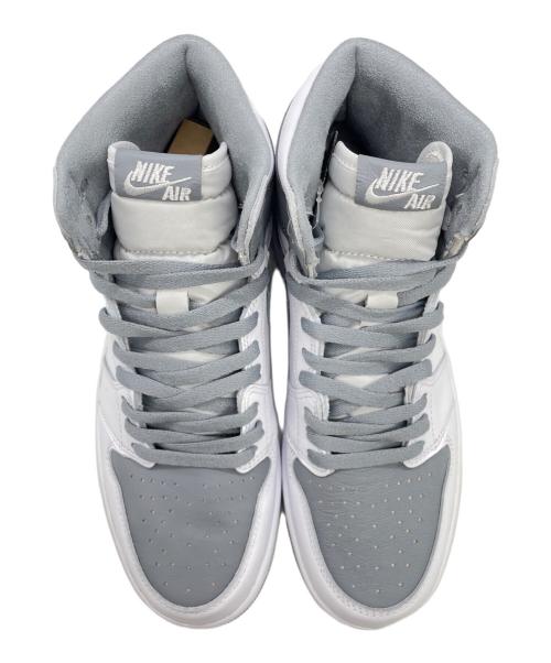 NIKE（ナイキ）NIKE (ナイキ) Air Jordan 1 High OG/エアジョーダン1 ハイ OG/ハイカットスニーカー ホワイト×グレー サイズ:27cm 未使用品の古着・服飾アイテム