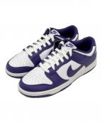NIKEナイキ）の古着「Dunk Low Retro（ダンク ロー レトロ）」｜ホワイト×パープル