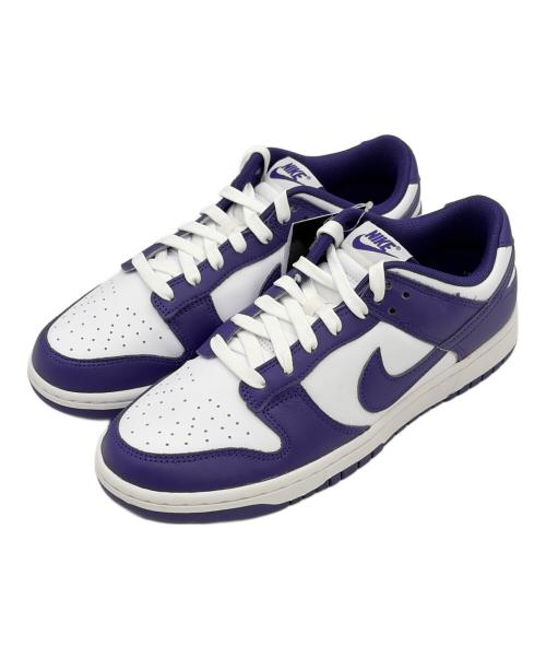NIKE（ナイキ）NIKE (ナイキ) Dunk Low Retro（ダンク ロー レトロ） ホワイト×パープル サイズ:SIZE 27cm 未使用品の古着・服飾アイテム