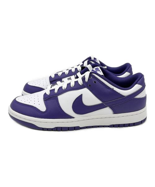 NIKE（ナイキ）NIKE (ナイキ) Dunk Low Retro（ダンク ロー レトロ） ホワイト×パープル サイズ:SIZE 27cm 未使用品の古着・服飾アイテム