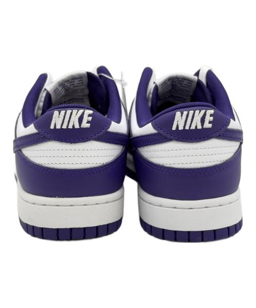 NIKE（ナイキ）NIKE (ナイキ) Dunk Low Retro（ダンク ロー レトロ） ホワイト×パープル サイズ:SIZE 27cm 未使用品の古着・服飾アイテム