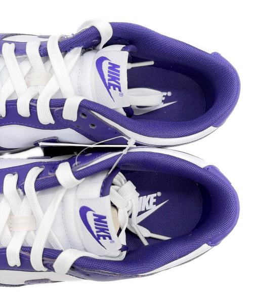 NIKE（ナイキ）NIKE (ナイキ) Dunk Low Retro（ダンク ロー レトロ） ホワイト×パープル サイズ:SIZE 27cm 未使用品の古着・服飾アイテム