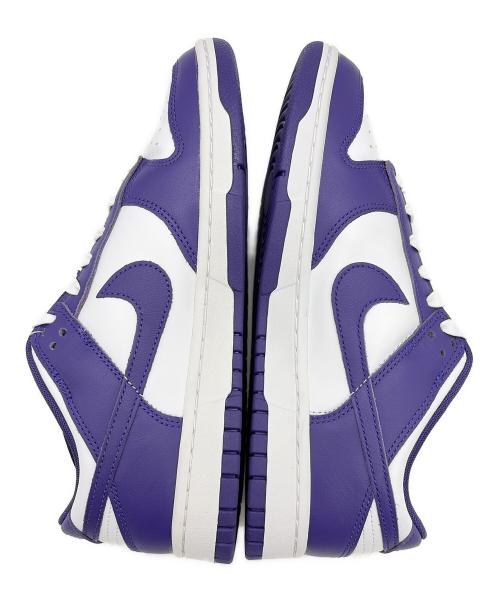 NIKE（ナイキ）NIKE (ナイキ) Dunk Low Retro（ダンク ロー レトロ） ホワイト×パープル サイズ:SIZE 27cm 未使用品の古着・服飾アイテム