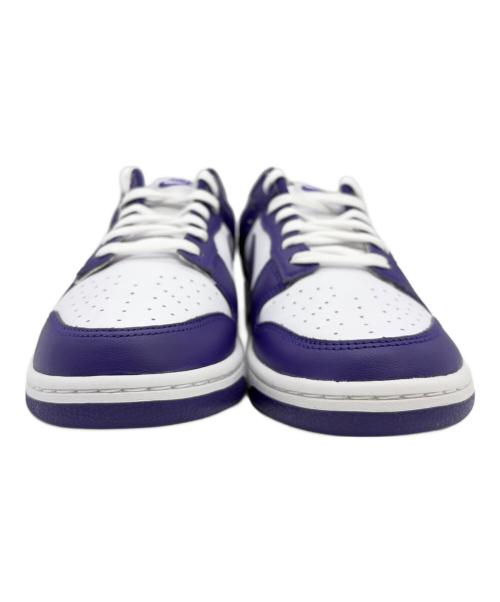 NIKE（ナイキ）NIKE (ナイキ) Dunk Low Retro（ダンク ロー レトロ） ホワイト×パープル サイズ:SIZE 27cm 未使用品の古着・服飾アイテム