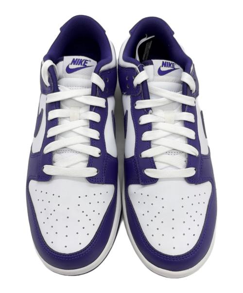 NIKE（ナイキ）NIKE (ナイキ) Dunk Low Retro（ダンク ロー レトロ） ホワイト×パープル サイズ:SIZE 27cm 未使用品の古着・服飾アイテム