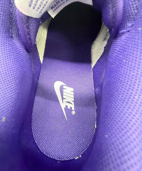 NIKE（ナイキ）NIKE (ナイキ) Dunk Low Retro（ダンク ロー レトロ） ホワイト×パープル サイズ:SIZE 27cm 未使用品の古着・服飾アイテム