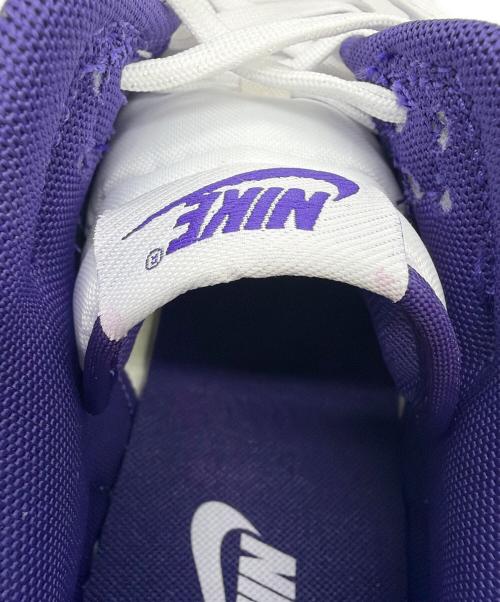 NIKE（ナイキ）NIKE (ナイキ) Dunk Low Retro（ダンク ロー レトロ） ホワイト×パープル サイズ:SIZE 27cm 未使用品の古着・服飾アイテム