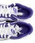 中古・古着 NIKE (ナイキ) Dunk Low Retro（ダンク ロー レトロ） ホワイト×パープル サイズ:SIZE 27cm 未使用品：9000円