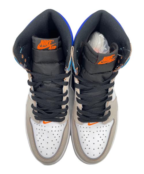 NIKE（ナイキ）NIKE (ナイキ) Air Jordan 1 High OG/エアジョーダン1 ハイ OG/ハイカットスニーカー ブルー×ベージュ サイズ:27cm 未使用品の古着・服飾アイテム