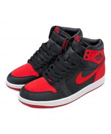 NIKE（ナイキ）の古着「Women's Air Jordan 1 Retro High OG（ウィメンズ エアジョーダン ワン レトロ ハイ オージー）」｜レッド×ブラック