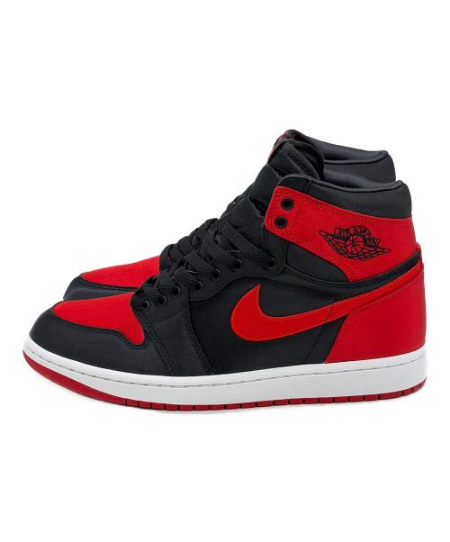 NIKE（ナイキ）NIKE (ナイキ) Women's Air Jordan 1 Retro High OG（ウィメンズ エアジョーダン ワン レトロ ハイ オージー） レッド×ブラック サイズ:SIZE 27.5cm 未使用品の古着・服飾アイテム