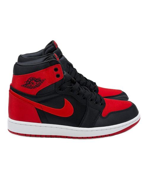 NIKE（ナイキ）NIKE (ナイキ) Women's Air Jordan 1 Retro High OG（ウィメンズ エアジョーダン ワン レトロ ハイ オージー） レッド×ブラック サイズ:SIZE 27.5cm 未使用品の古着・服飾アイテム