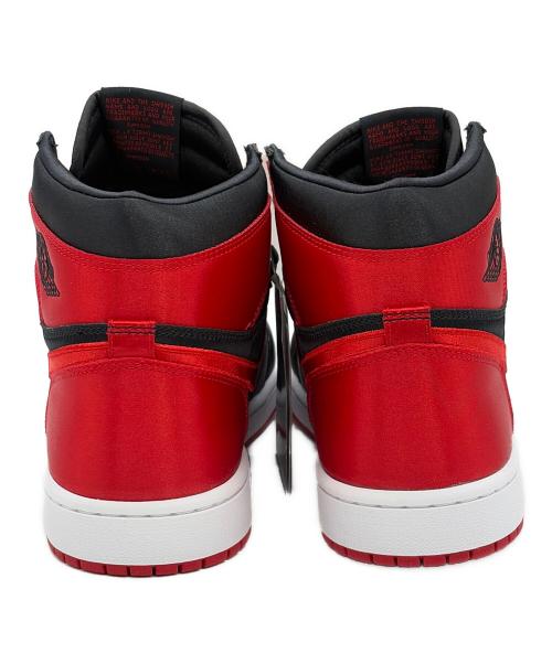 NIKE（ナイキ）NIKE (ナイキ) Women's Air Jordan 1 Retro High OG（ウィメンズ エアジョーダン ワン レトロ ハイ オージー） レッド×ブラック サイズ:SIZE 27.5cm 未使用品の古着・服飾アイテム