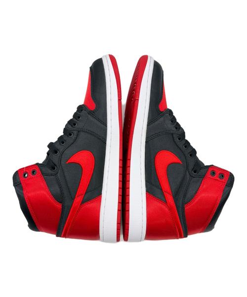NIKE（ナイキ）NIKE (ナイキ) Women's Air Jordan 1 Retro High OG（ウィメンズ エアジョーダン ワン レトロ ハイ オージー） レッド×ブラック サイズ:SIZE 27.5cm 未使用品の古着・服飾アイテム