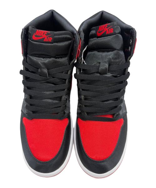 NIKE（ナイキ）NIKE (ナイキ) Women's Air Jordan 1 Retro High OG（ウィメンズ エアジョーダン ワン レトロ ハイ オージー） レッド×ブラック サイズ:SIZE 27.5cm 未使用品の古着・服飾アイテム