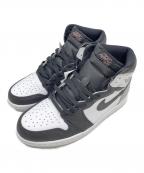 NIKEナイキ）の古着「Air Jordan 1 High OG/エアジョーダン1 ハイ OG/ハイカットスニーカー」｜グレー×ブラック
