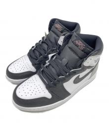 NIKE（ナイキ）の古着「Air Jordan 1 High OG/エアジョーダン1 ハイ OG/ハイカットスニーカー」｜グレー×ブラック