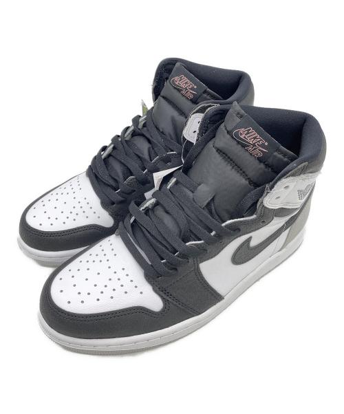 NIKE（ナイキ）NIKE (ナイキ) Air Jordan 1 High OG/エアジョーダン1 ハイ OG/ハイカットスニーカー グレー×ブラック サイズ:27cm 未使用品の古着・服飾アイテム