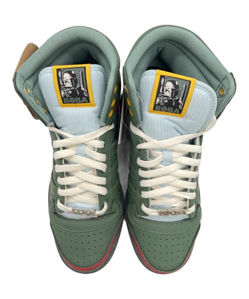 adidas（アディダス）adidas (アディダス) STAR WARS (スターウォーズ) Top Ten Hi/トップテン ハイ スター/ハイカットスニーカー グリーン サイズ:27cm 未使用品の古着・服飾アイテム