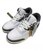 NIKE×A Ma Maniereナイキ×ア・マ・マニエール）の古着「Air Jordan 3 Retro OG SP/エアジョーダン3 レトロ OG SP/ハイカットスニーカー」｜ホワイト×ブルー