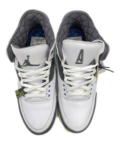 NIKE（ナイキ）NIKE (ナイキ) A Ma Maniere (ア・マ・マニエール) Air Jordan 3 Retro OG SP/エアジョーダン3 レトロ OG SP/ハイカットスニーカー ホワイト×ブルー サイズ:27cm 未使用品の古着・服飾アイテム