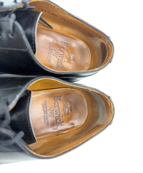 berwick（バーウィック）berwick (バーウィック) レザーシューズ ブラック サイズ:6 1/2（25.5cm）の古着・服飾アイテム