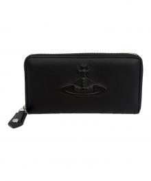 Vivienne Westwood（ヴィヴィアンウエストウッド）の古着「SMOOTH LEATHER INJECTED ORB（スムース・レザー・インジェクテッド・オーブ）」