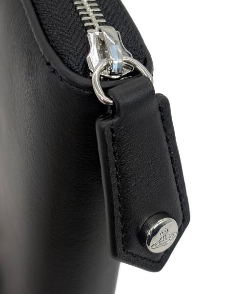 Vivienne Westwood（ヴィヴィアンウエストウッド）Vivienne Westwood (ヴィヴィアンウエストウッド) SMOOTH LEATHER INJECTED ORB（スムース・レザー・インジェクテッド・オーブ）の古着・服飾アイテム