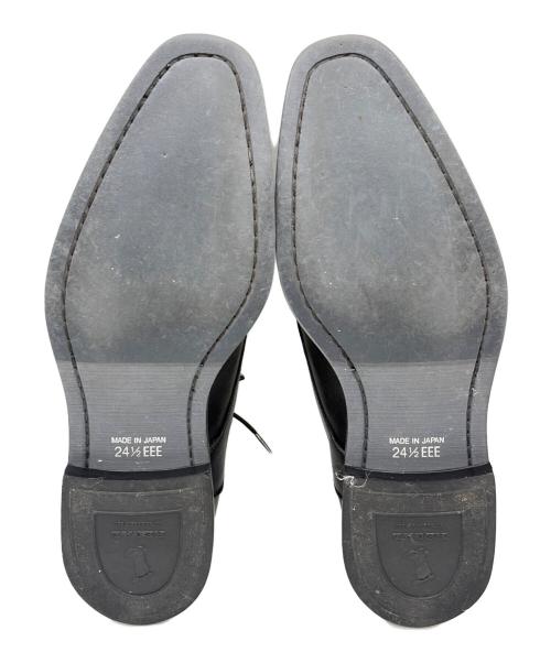 REGAL（リーガル）REGAL (リーガル) レザーシューズ ブラック サイズ:SIZE 24.5cmの古着・服飾アイテム