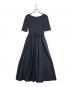 UNITED ARROWS (ユナイテッドアローズ) 半袖ワンピース/FIT＆FLA ショートスリーブ ワンピース ネイビー サイズ:SIZE M：4000円