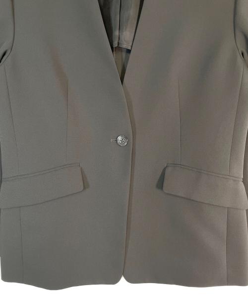 white（ホワイト）white (ホワイト) Vカラージャケット グレー サイズ:SIZE Mの古着・服飾アイテム