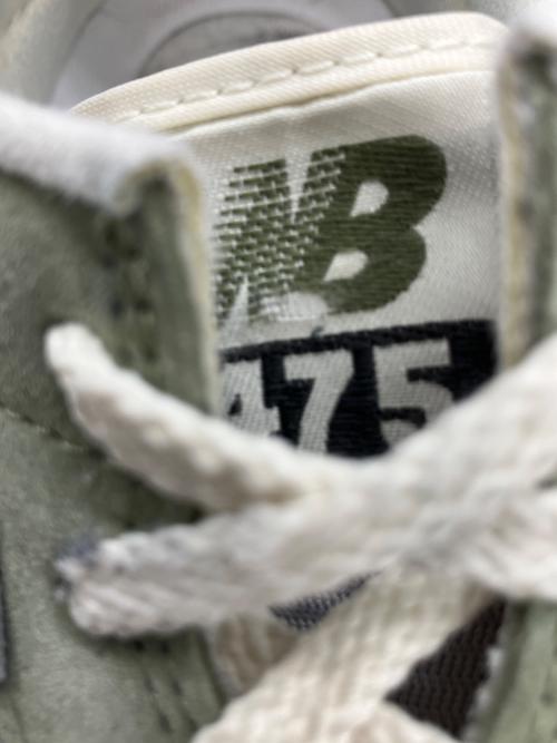 NEW BALANCE（ニューバランス）NEW BALANCE (ニューバランス) ローカットスニーカー グレー×グリーン サイズ:25の古着・服飾アイテム