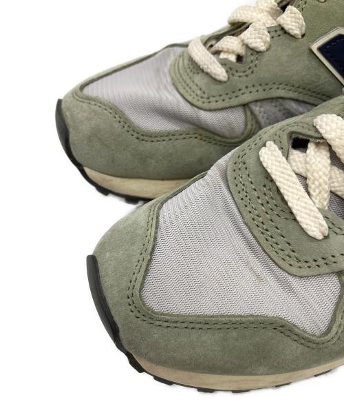 NEW BALANCE（ニューバランス）NEW BALANCE (ニューバランス) ローカットスニーカー グレー×グリーン サイズ:25の古着・服飾アイテム